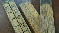 Vintage Boxwood Rulers | Antique & Vintage | Moonee Ponds Antiques | Australia Wide Delivery