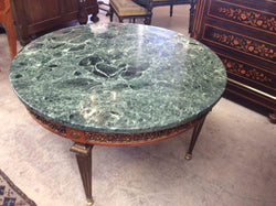 French Green Marble Coffee Table | Antique & Vintage | Moonee Ponds Antiques | Australia Wide Delivery