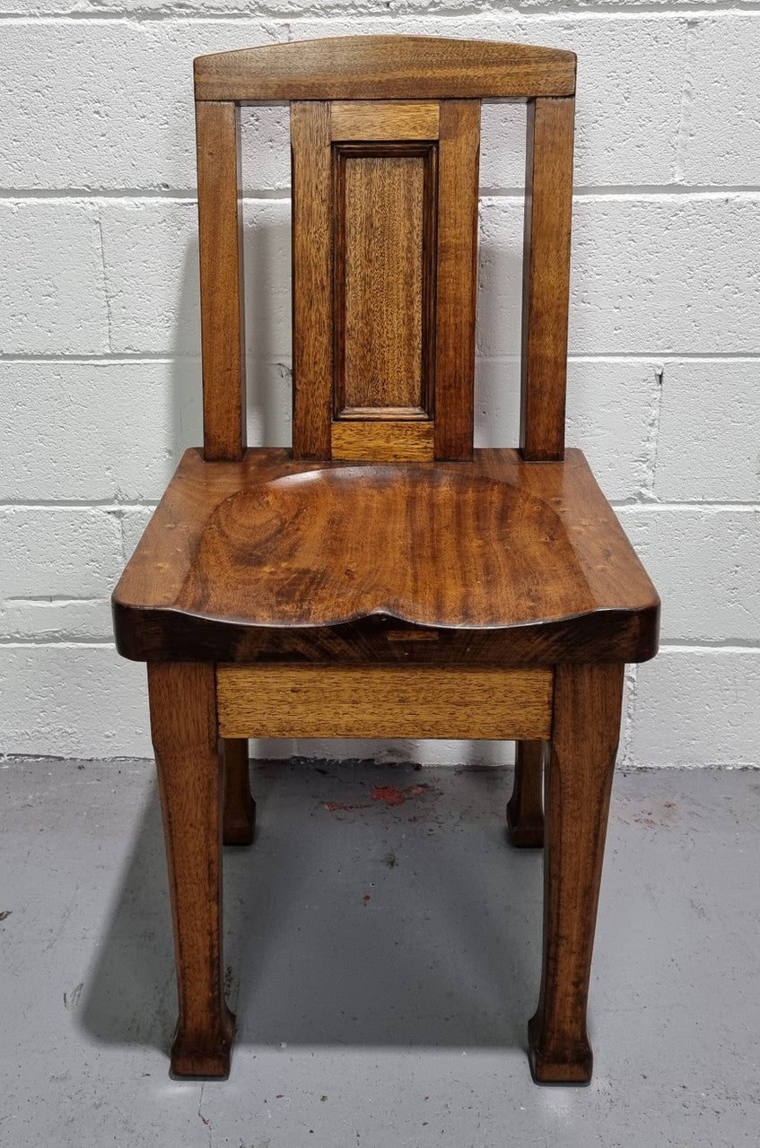 Australian Blackwood Arts & Crafts Hall Chair | Antique & Vintage | Moonee Ponds Antiques | Australia Wide Delivery