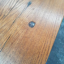 French Oak Refectory Style Table (original unrestored condition) | Antique & Vintage | Moonee Ponds Antiques | Australia Wide Delivery