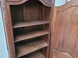 French Oak "Bonnetiere" Cupboard of Narrow Proportions | Antique & Vintage | Moonee Ponds Antiques | Australia Wide Delivery