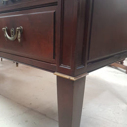 French Mahogany Partners Desk