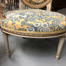 Beautiful Pair of French upholstered Arm chairs