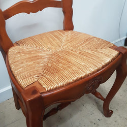 Set of Six French Fruit wood Ladder Back Chairs | Antique & Vintage | Moonee Ponds Antiques | Australia Wide Delivery