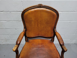 French Walnut Louis XV Style Desk Chair | Antique & Vintage | Moonee Ponds Antiques | Australia Wide Delivery