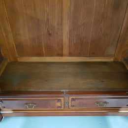 A stunning example of a great quality Antique French Henry II mahogany, Armoire in great condition. With superb crisp carvings and beautifully turned and detailed columns and a lovely mellow colour and in great condition. Circa 1880.