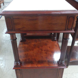 Pair of High End Mahogany Bedside Cabinets