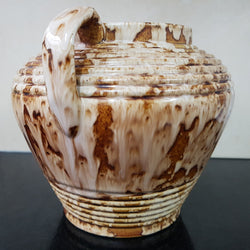 Early Bendigo Pottery Double Handled Vase | Antique & Vintage | Moonee Ponds Antiques | Australia Wide Delivery