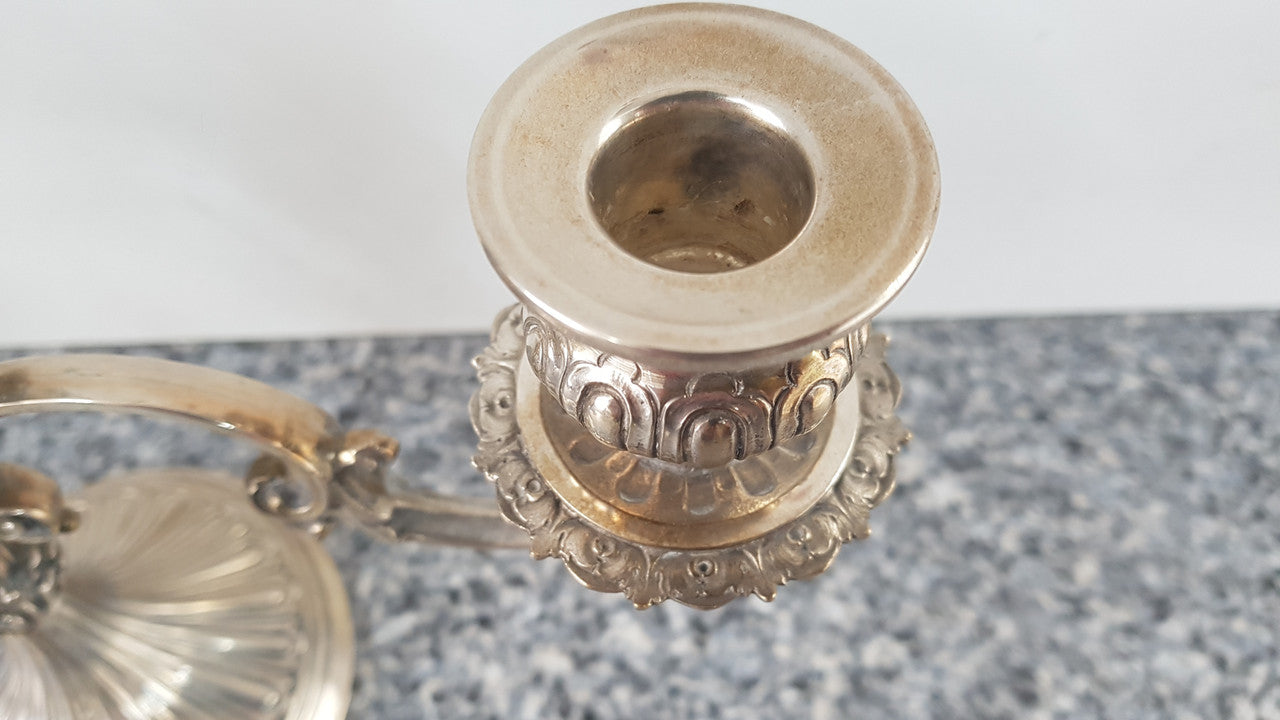 Three Candle Candelabra | Antique & Vintage | Moonee Ponds Antiques | Australia Wide Delivery