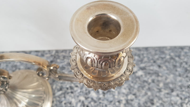 Three Candle Candelabra