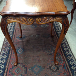English Mahogany Occasional Table