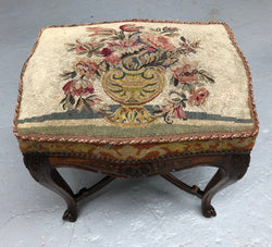 French Tapestry Piano Stool | Antique & Vintage | Moonee Ponds Antiques | Australia Wide Delivery