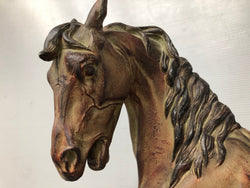 French Art Deco Horse Statue On Marble Base | Antique & Vintage | Moonee Ponds Antiques | Australia Wide Delivery