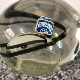 Signed Italian Cenedese Vetri Glass Fish Sculpture