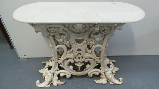 Victorian Style Cast Iron Table