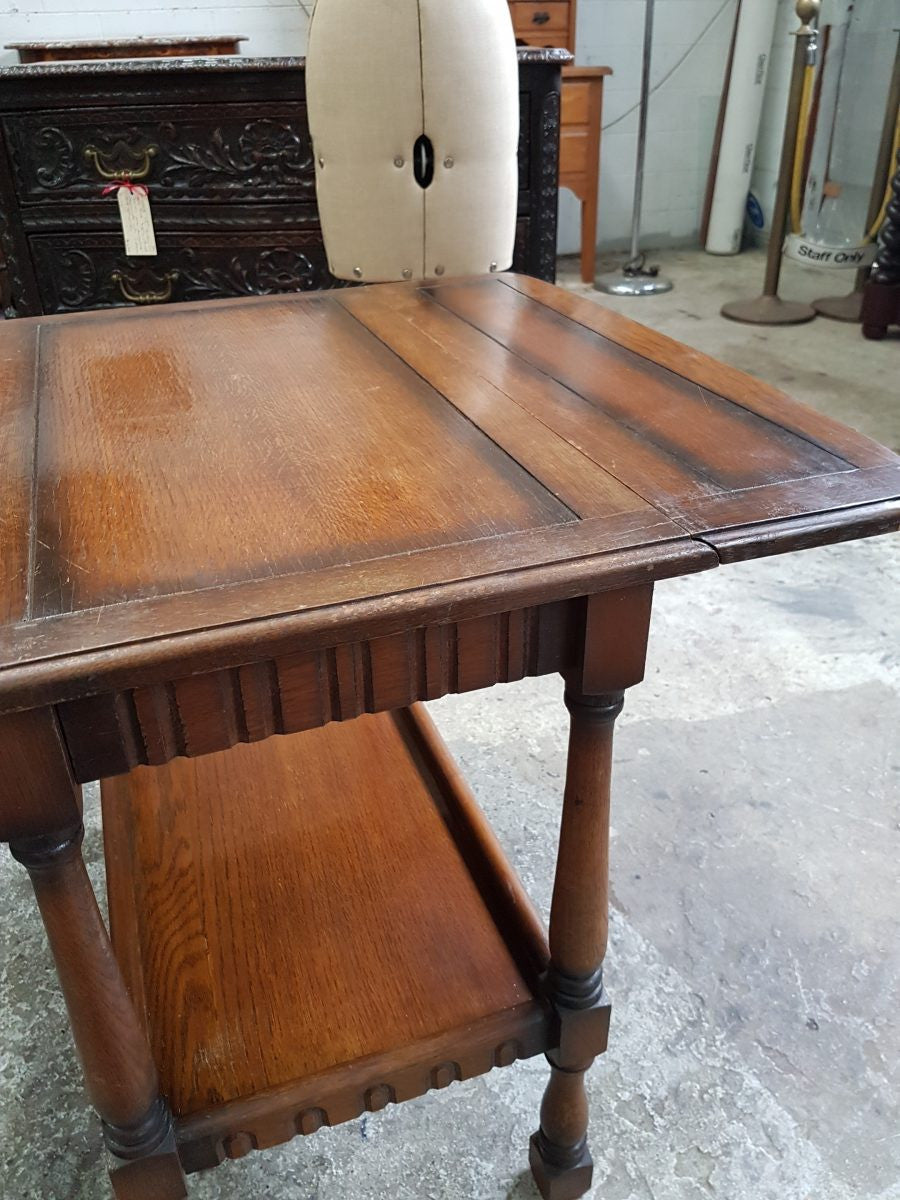Tudor Style Occasional Table | Antique & Vintage | Moonee Ponds Antiques | Australia Wide Delivery