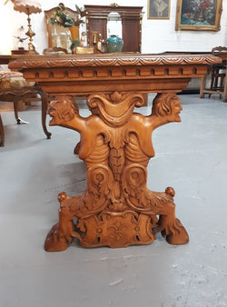 Gothic Style Walnut Coffee Table | Antique & Vintage | Moonee Ponds Antiques | Australia Wide Delivery