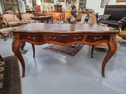 French Louis XV Style Bureau Plat Desk | Antique & Vintage | Moonee Ponds Antiques | Australia Wide Delivery