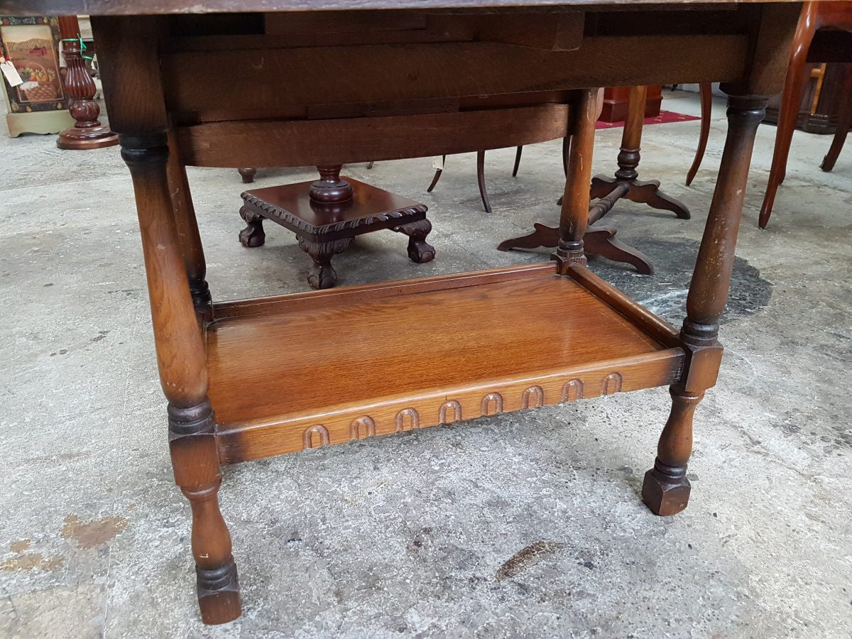 Tudor Style Occasional Table | Antique & Vintage | Moonee Ponds Antiques | Australia Wide Delivery
