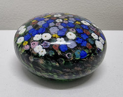 Superb Murano Art Glass Millefiori Aventurine Paperweight | Antique & Vintage | Moonee Ponds Antiques | Australia Wide Delivery