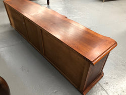 Fabulous Carved Oak Low Line TV Cabinet | Antique & Vintage | Moonee Ponds Antiques | Australia Wide Delivery