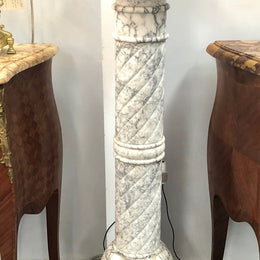 Antique Marble Pedestal
