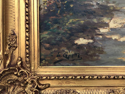 Sensational French Antique Oil Painting | Antique & Vintage | Moonee Ponds Antiques | Australia Wide Delivery