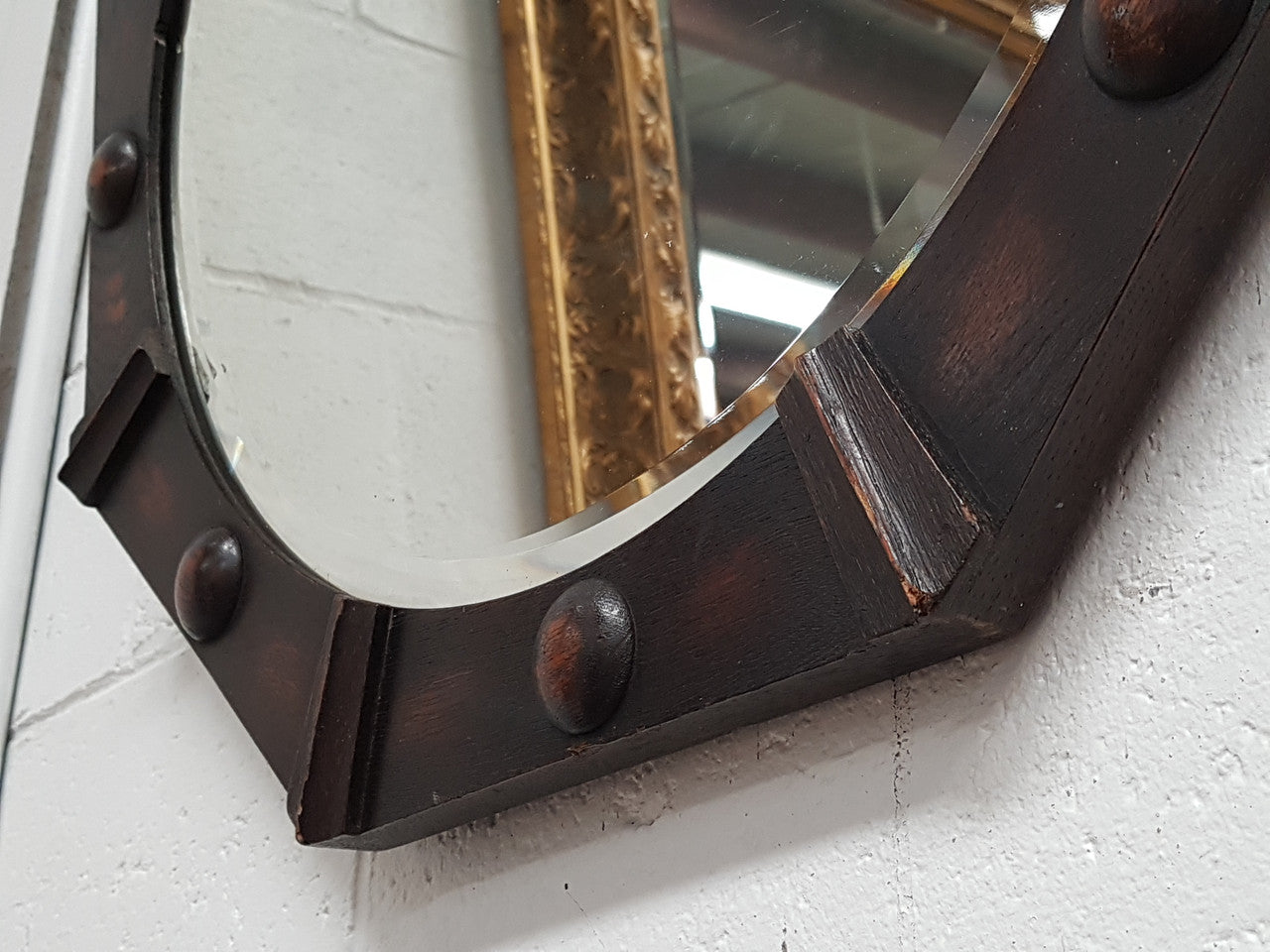 Arts and Crafts Wall Mirror | Antique & Vintage | Moonee Ponds Antiques | Australia Wide Delivery