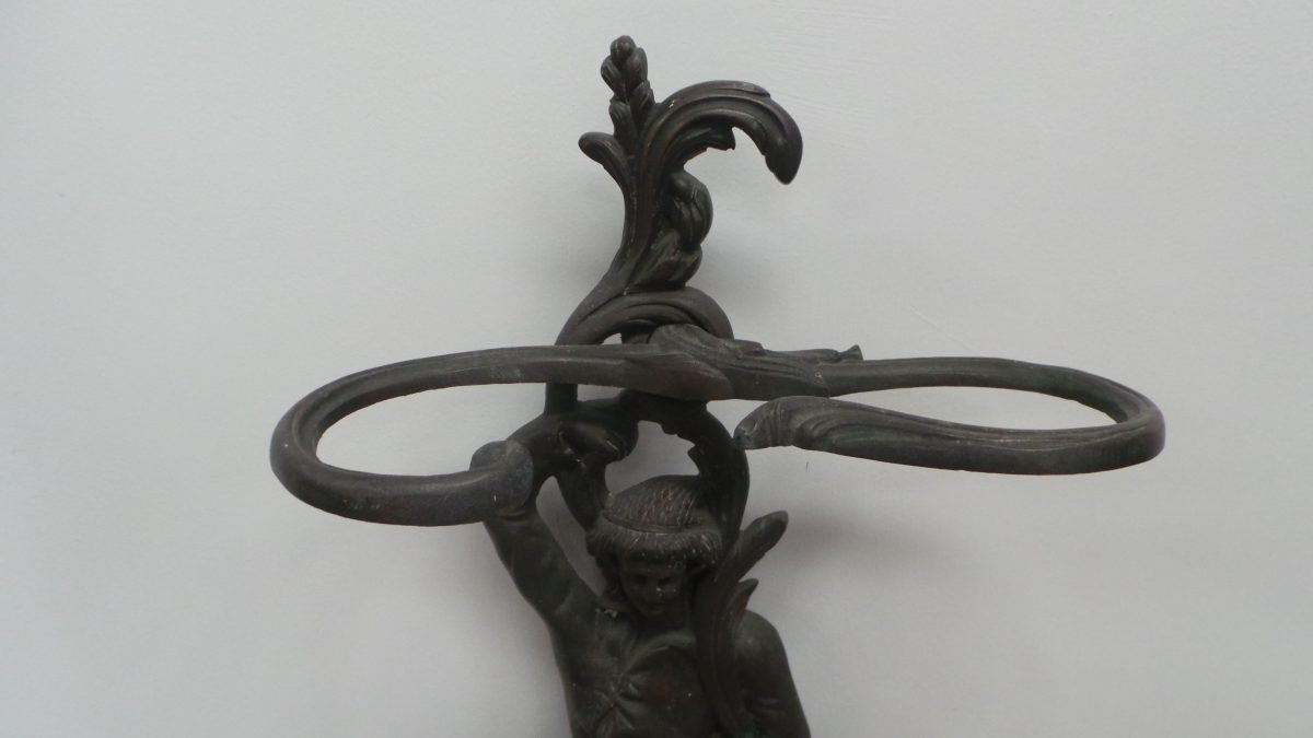 An Antique French Heavy Bronze Umbrella Stand | Antique & Vintage | Moonee Ponds Antiques | Australia Wide Delivery