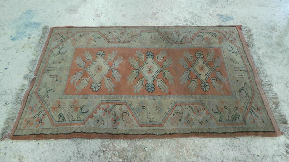Small Turkish Wool Rug | Antique & Vintage | Moonee Ponds Antiques | Australia Wide Delivery