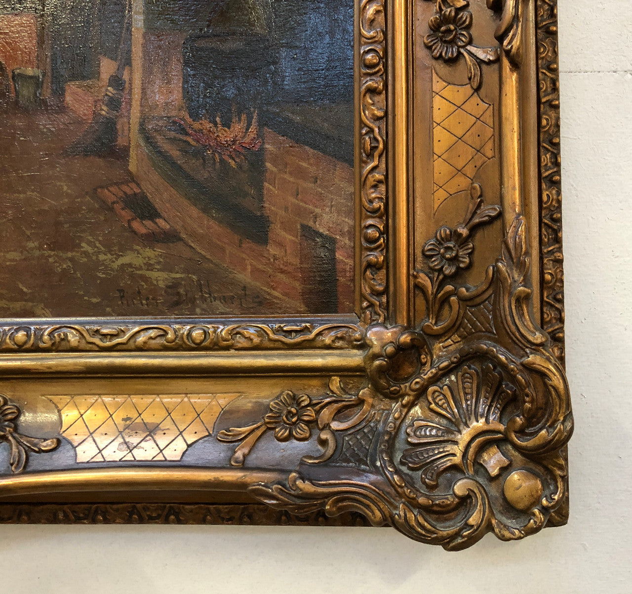 Beautiful Antique Framed French Oil On Canvas | Antique & Vintage | Moonee Ponds Antiques | Australia Wide Delivery