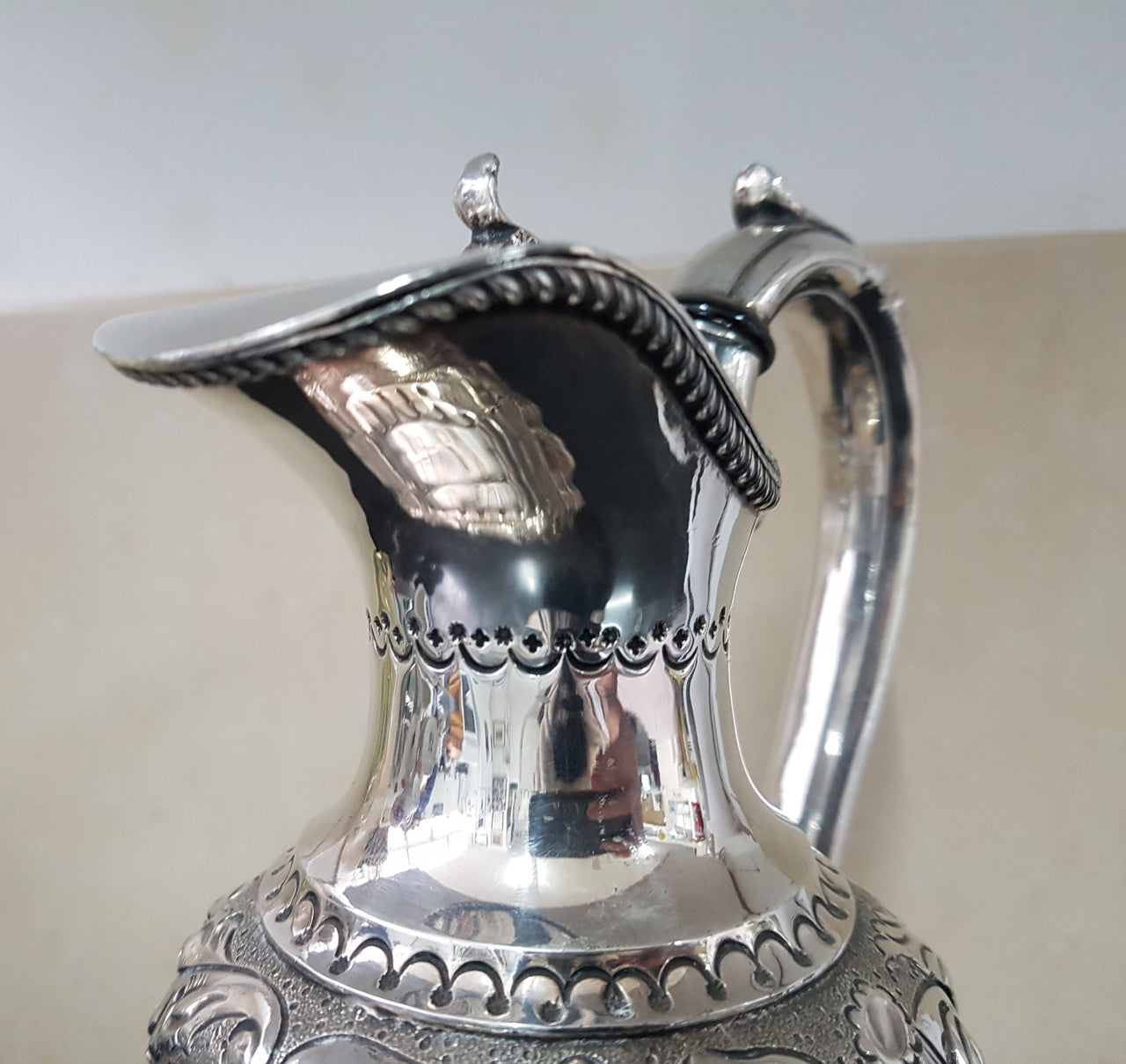 Victorian Silver Plated Claret Jug | Antique & Vintage | Moonee Ponds Antiques | Australia Wide Delivery
