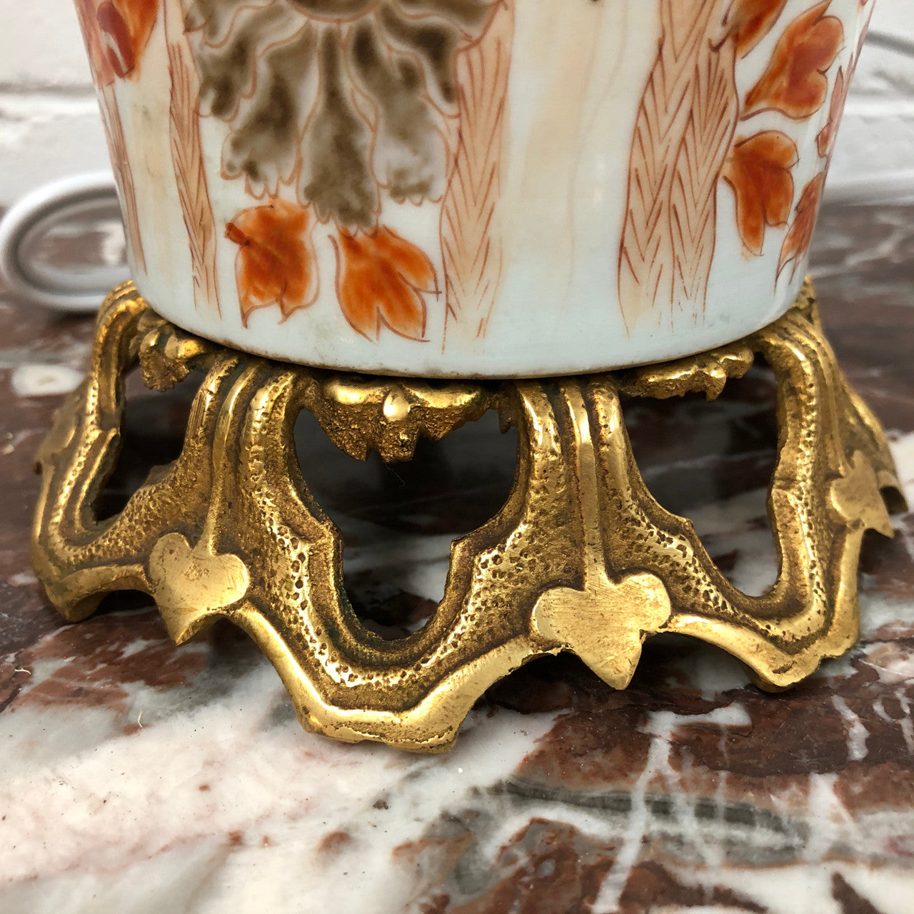 Japanese Imari Style Lamp Base | Antique & Vintage | Moonee Ponds Antiques | Australia Wide