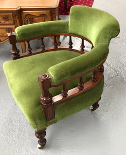 Lovely Edwardian Gents Chair | Antique & Vintage | Moonee Ponds Antiques | Australia Wide Delivery