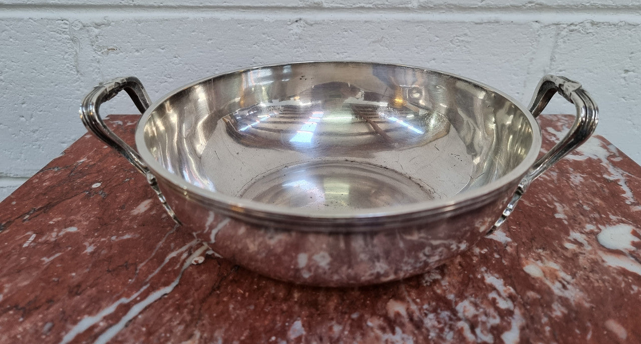 Beautiful And Very Rare Armand Frenais Silver Plate Bowl | Antique & Vintage | Moonee Ponds Antiques | Australia Wide Delivery