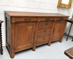 Early 19th Century Empire Oak Sideboard | Antique & Vintage | Moonee Ponds Antiques | Australia Wide Delivery