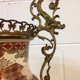 Satsuma Jardiniere and Vases Set
