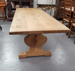 Stunning French Oak Farmhouse Table With Two Extension Leaves | Antique & Vintage | Moonee Ponds Antiques | Australia Wide Delivery