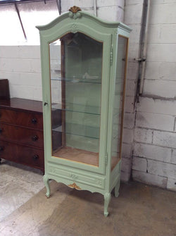 French Louis XV Style Painted Vitrine | Antique & Vintage | Moonee Ponds Antiques | Australia Wide Delivery