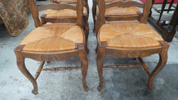 Set of Six Fabulous French Oak Dining Chairs | Antique & Vintage | Moonee Ponds Antiques | Australia Wide Delivery
