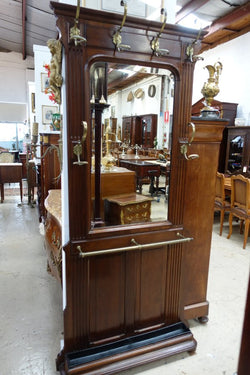 French 19th Century Walnut Hall Stand | Antique & Vintage | Moonee Ponds Antiques | Australia Wide Delivery