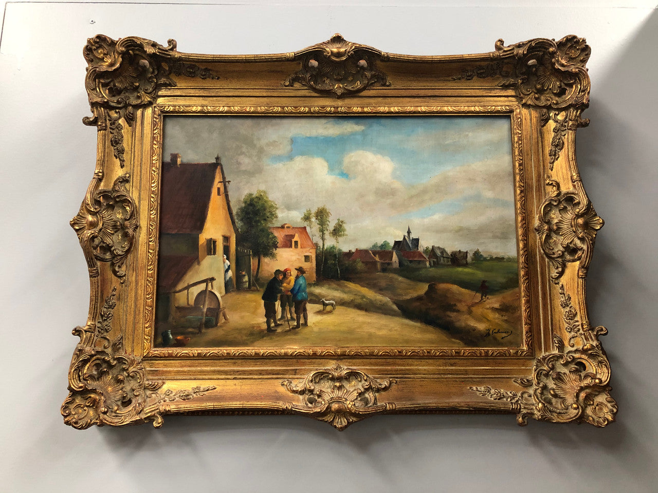 A Beautiful Antique Framed Oil Painting | Antique & Vintage | Moonee Ponds Antiques | Australia Wide Delivery