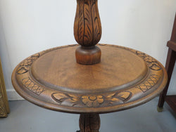French Oak and Cherrywood Standard Lamp | Antique & Vintage | Moonee Ponds Antiques | Australia Wide Delivery