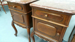 Pair of French Louis XV Style Bedside Cabinets-1 | Antique & Vintage | Moonee Ponds Antiques | Australia Wide Delivery
