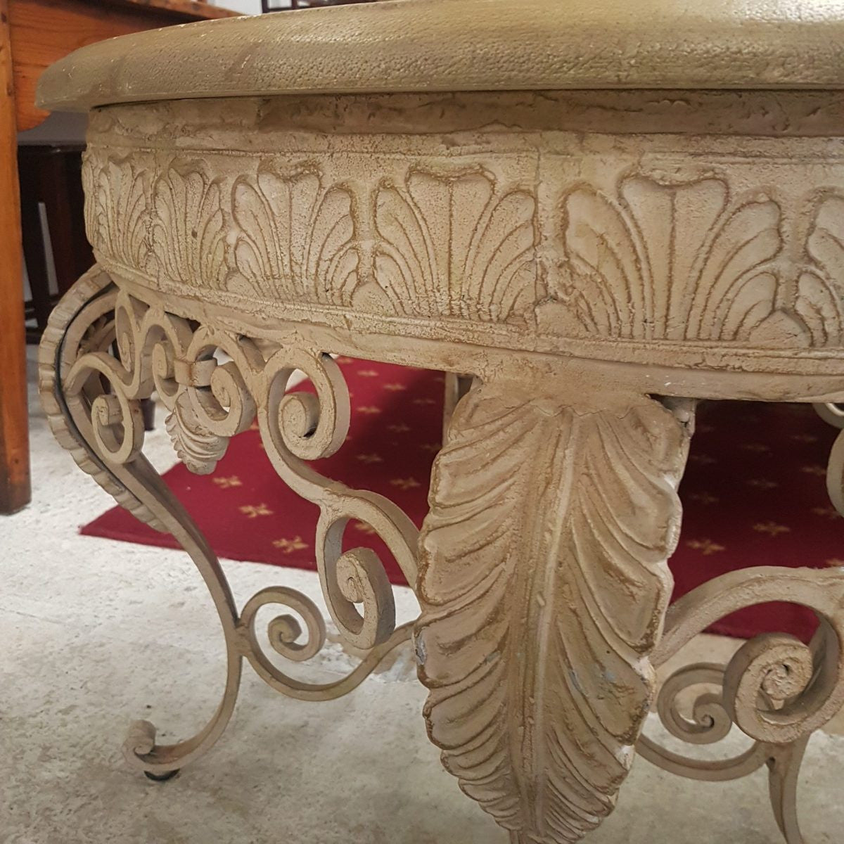 Vintage French Style Coffee Table-1