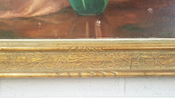 French Flower Oil Painting | Antique & Vintage | Moonee Ponds Antiques | Australia Wide Delivery