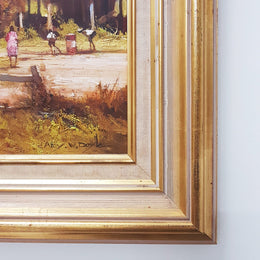 D'Arcy W. Doyle "The Cricket Match" Oil Painting