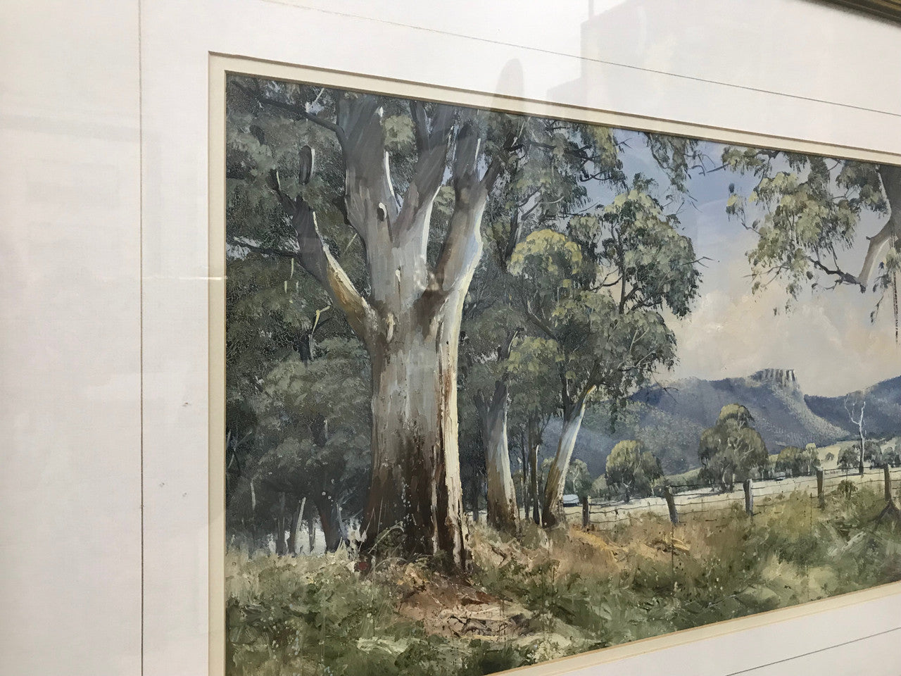 Australian Framed Landscape by Hugh Guthrie | Antique & Vintage | Moonee Ponds Antiques | Australia Wide Delivery
