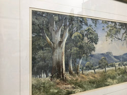 Australian Framed Landscape by Hugh Guthrie | Antique & Vintage | Moonee Ponds Antiques | Australia Wide Delivery