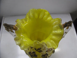 Victorian Moser Style Glass Vase | Antique & Vintage | Moonee Ponds Antiques | Australia Wide Delivery